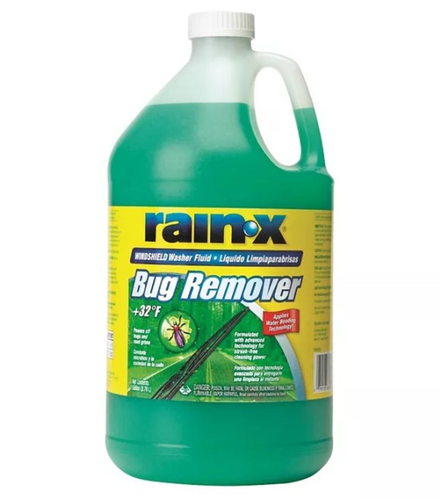 Rain-X, Bug Remover Windshield Washer Fluid, 1 gal