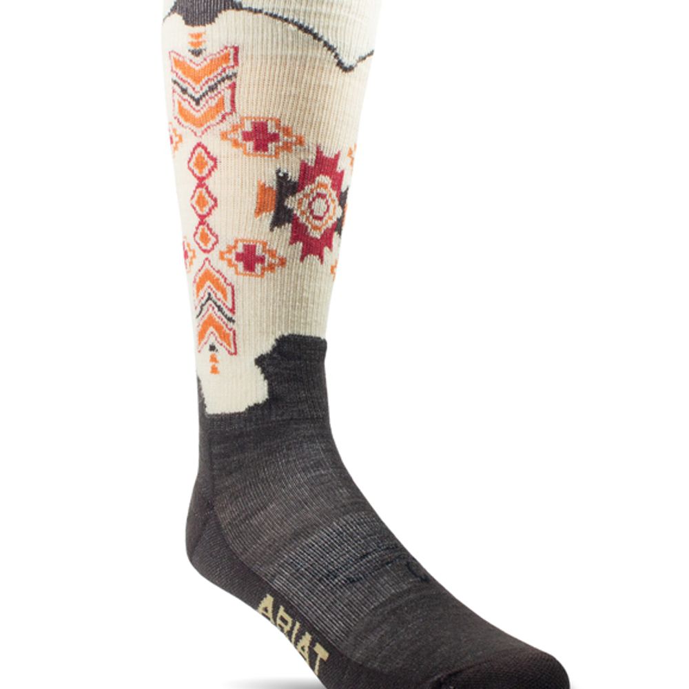 Ariat, Ladies Mid Wool Sock, AR136
