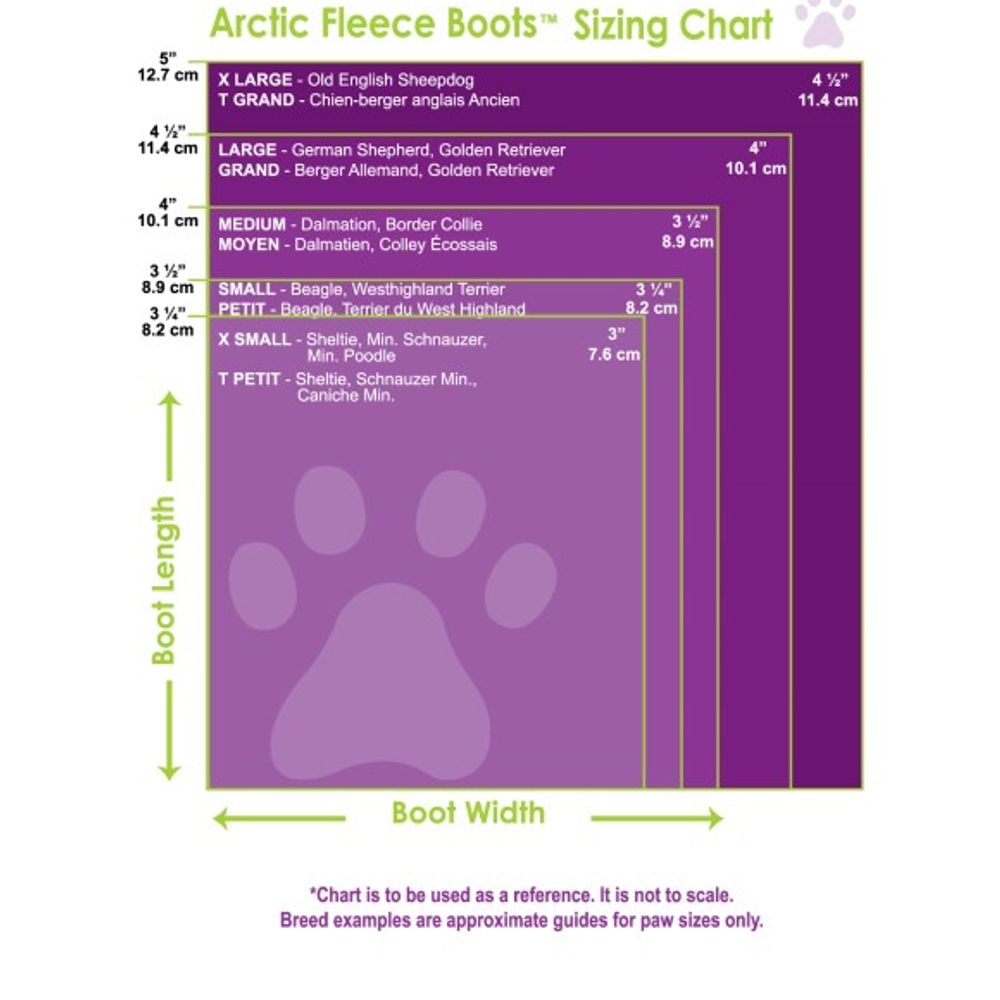 Ethical Pets, Arctic Fleece Dog Boots