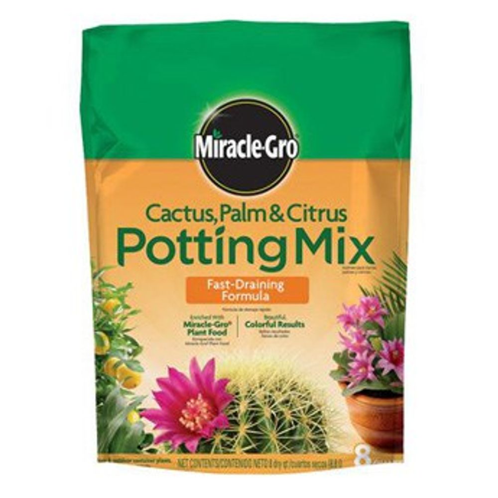 Miracle-Gro Cactus Palm & Citrus Potting Mix 8 qt.