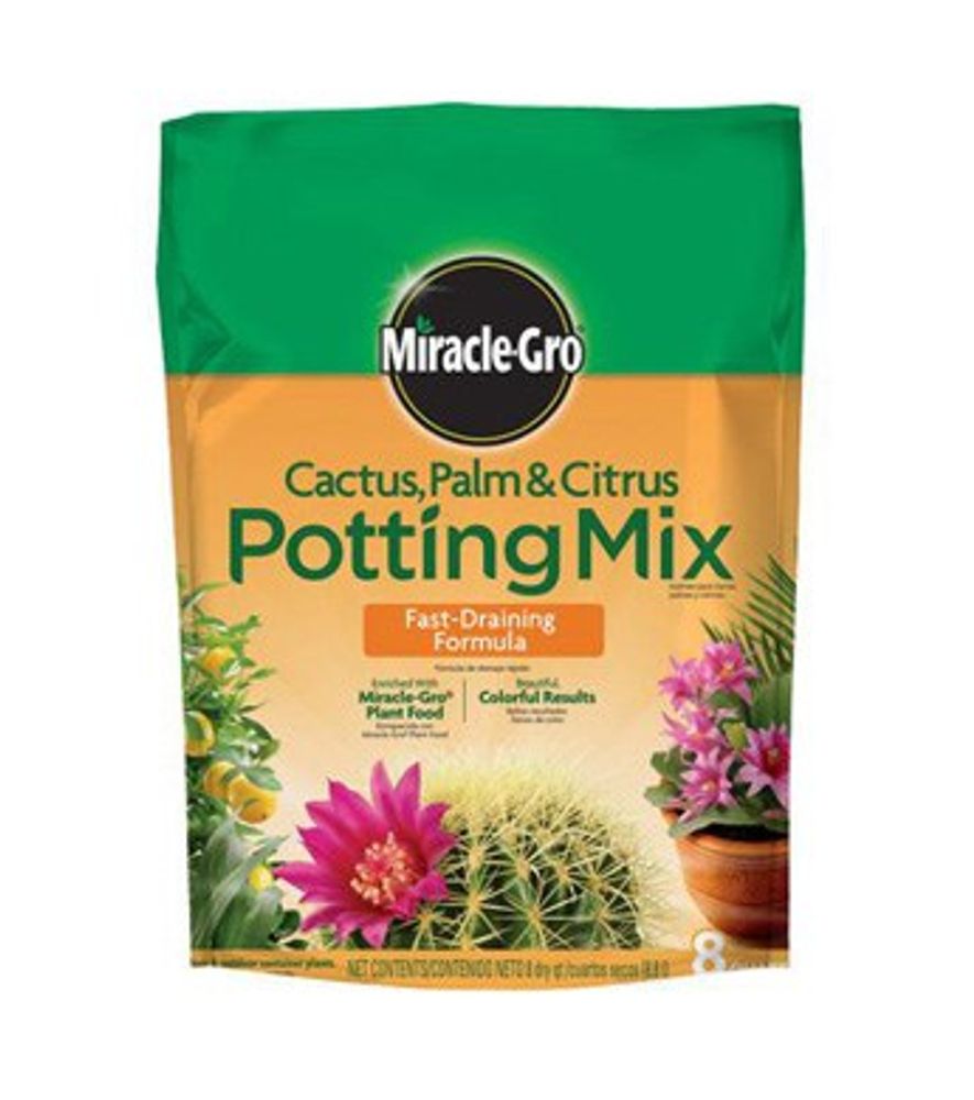 Miracle-Gro Cactus Palm & Citrus Potting Mix 8 qt.