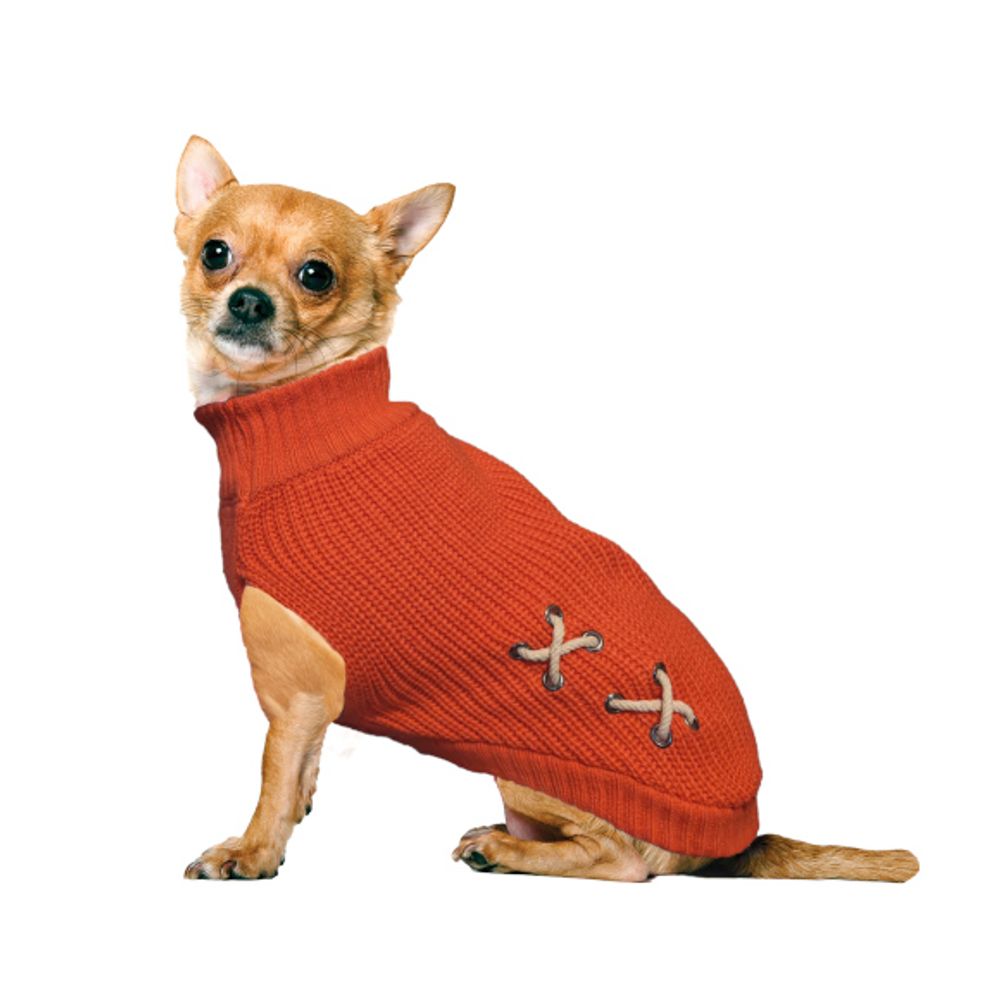 Fashion Pet, Criss Cross Coral Sweater