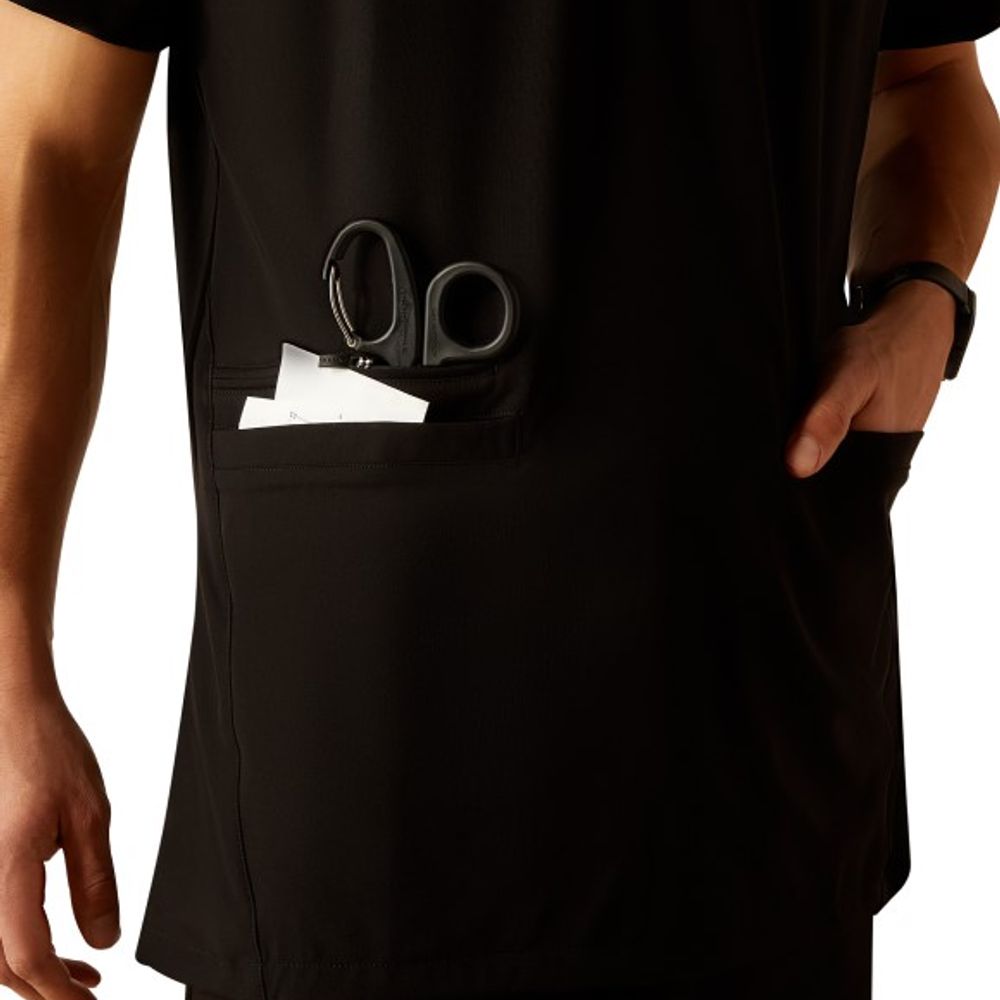 Ariat, Men's Derham 6 Pocket Scrub Top 