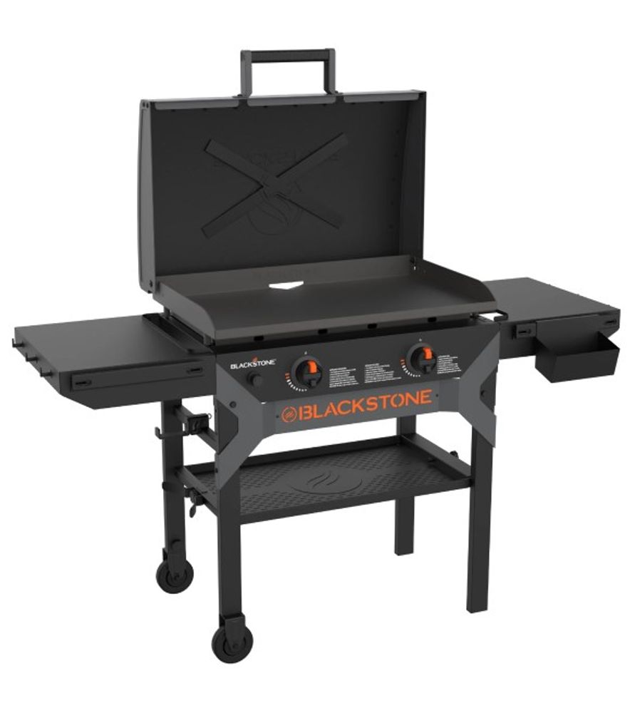 Blackstone, Iron Forged 28" 2-Burner Griddle with Hood