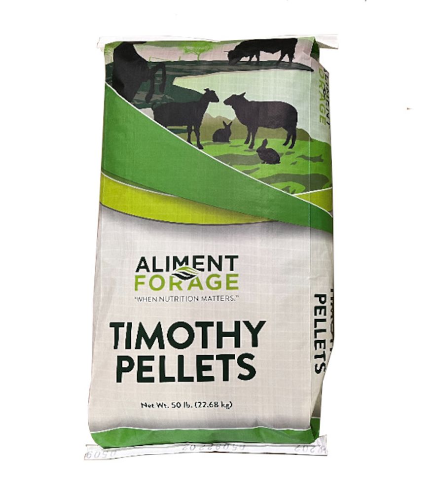Aliment Forage, Timothy Pellets, 50 lb