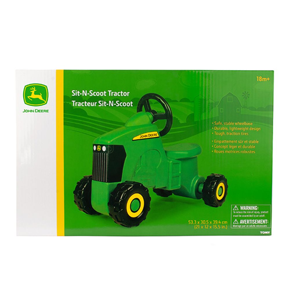 John Deere Sit N Scoot Silhouette Tractor, 35189