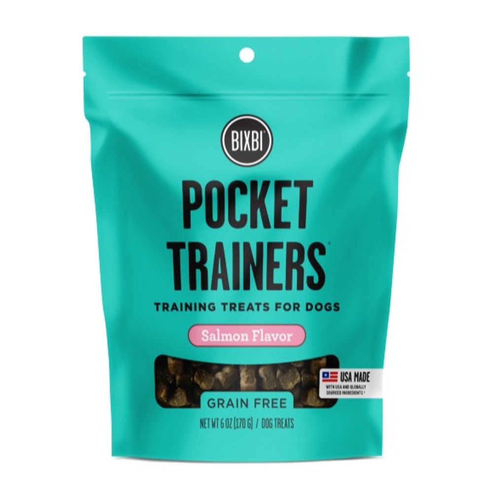 Bixbi, Pocket Training Treat Salmon, 6 oz