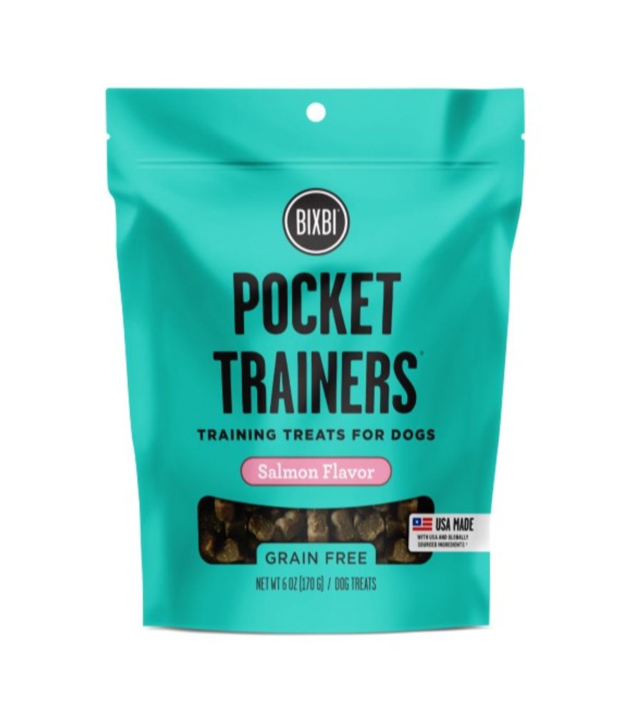 Bixbi, Pocket Training Treat Salmon, 6 oz