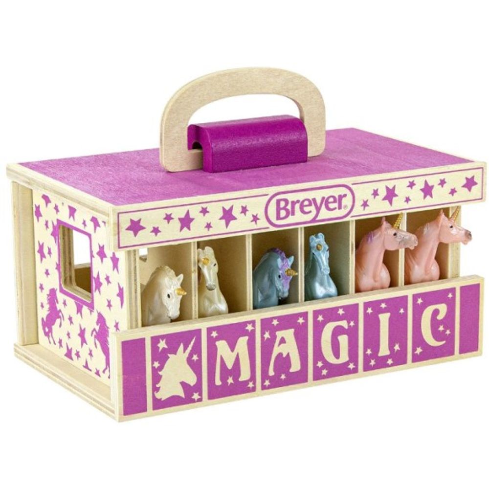 Breyer, Magic Wooden Unicorn Stable