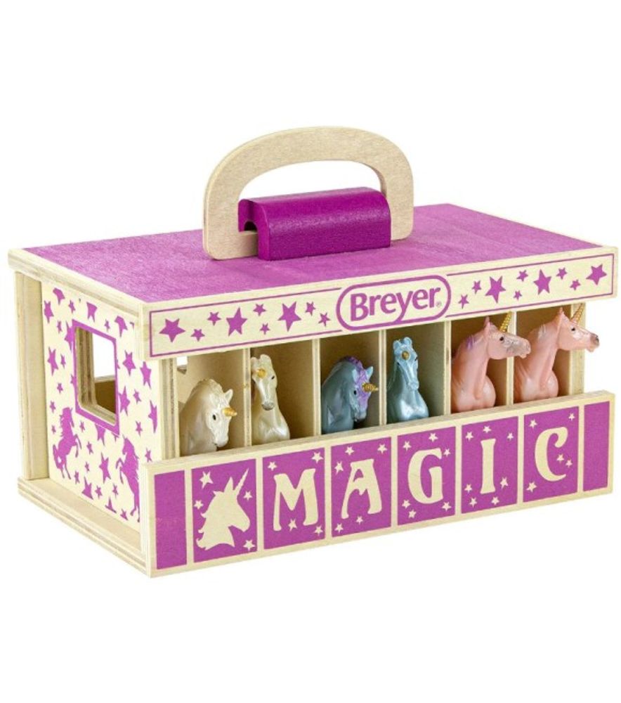 Breyer, Magic Wooden Unicorn Stable