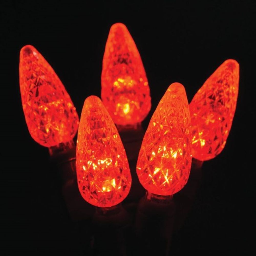 Holiday Bright Lights, Commercial LED C6 Light Set, 50 ct