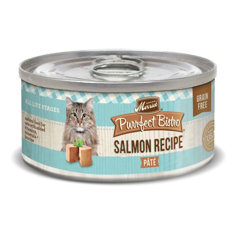 Merrick, Purrfect Bistro Grain Free Salmon Pate, 5.5 oz