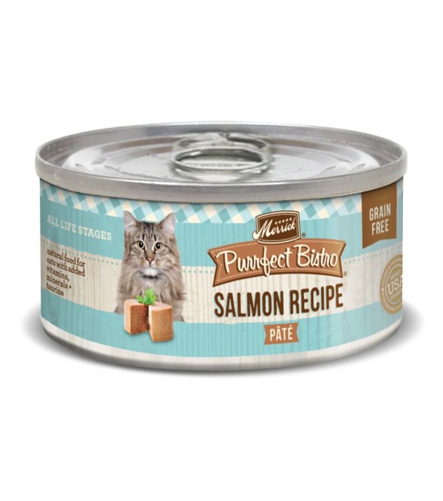 Merrick, Purrfect Bistro Grain Free Salmon Pate, 5.5 oz