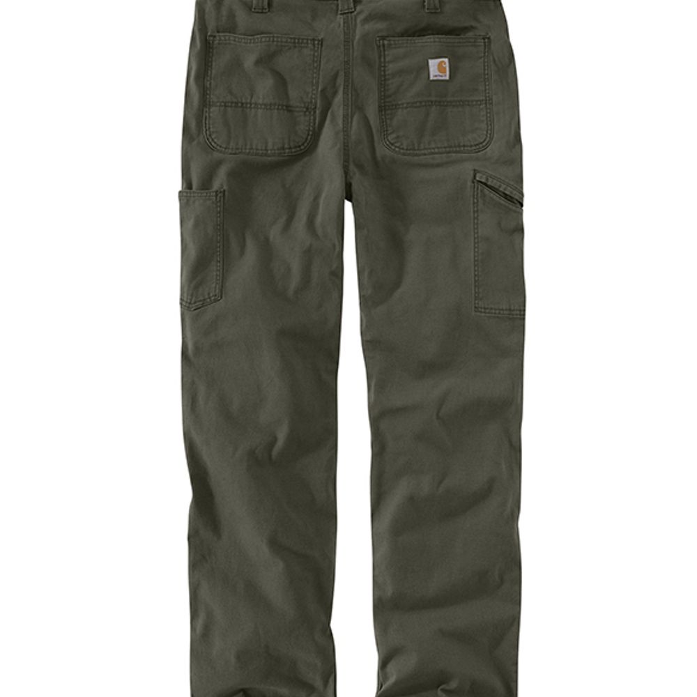 Carhartt, Men's Moss Rugged Flex Relaxed Fit Canvas Double-Front Utility Work Pant, 102802
