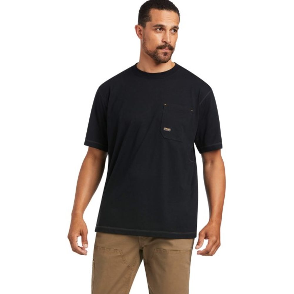 Ariat, Men's Rebar Workman Reflective Flag Graphic T-Shirt, 10039176