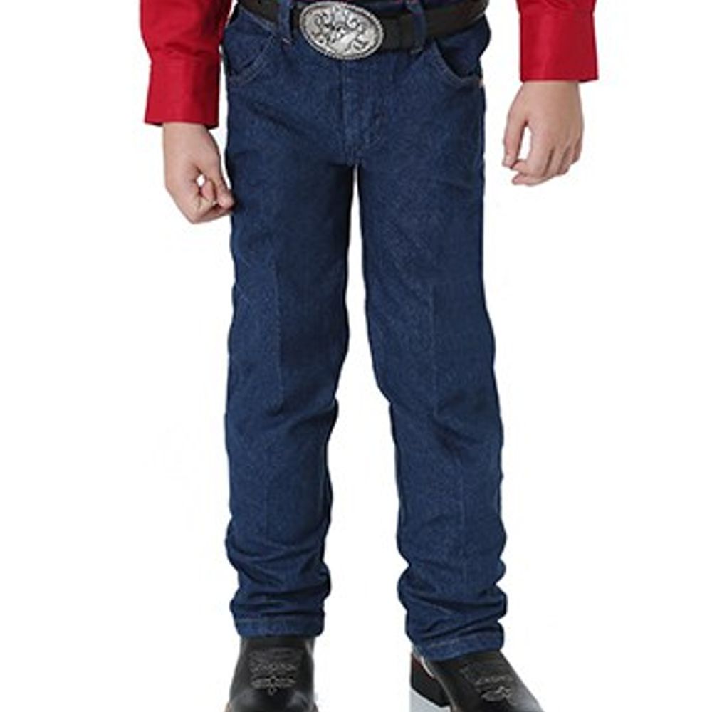 Wrangler, Boys' Prewashed Cowboy Cut Original Fit Jeans, 13MWZBP