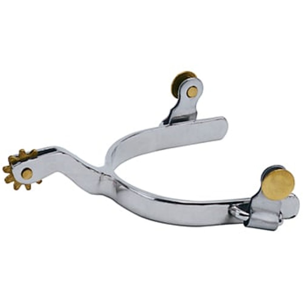 Weaver Leather Ladies' Roping Spurs with Plain Band