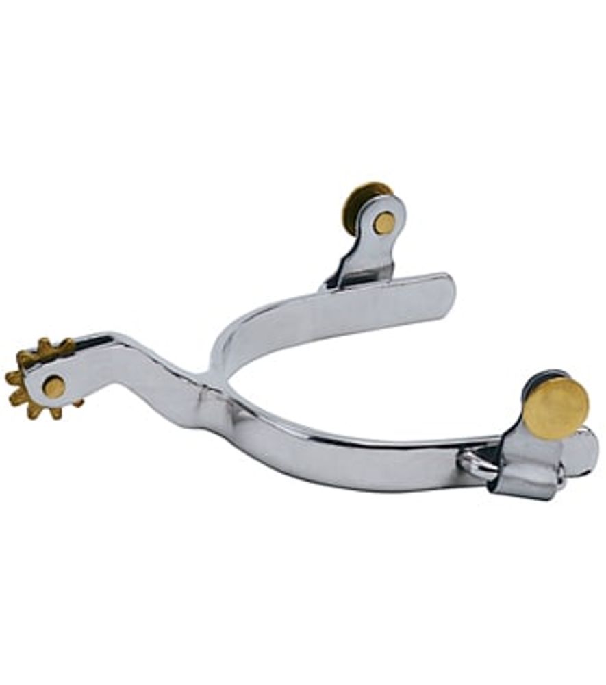 Weaver Leather Ladies' Roping Spurs with Plain Band