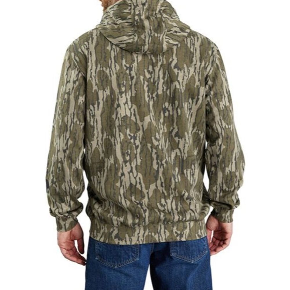 Carhartt, Men's Loose Fit Midweight Camo Logo Sleeve Graphic Sweatshirt,  105484-G47