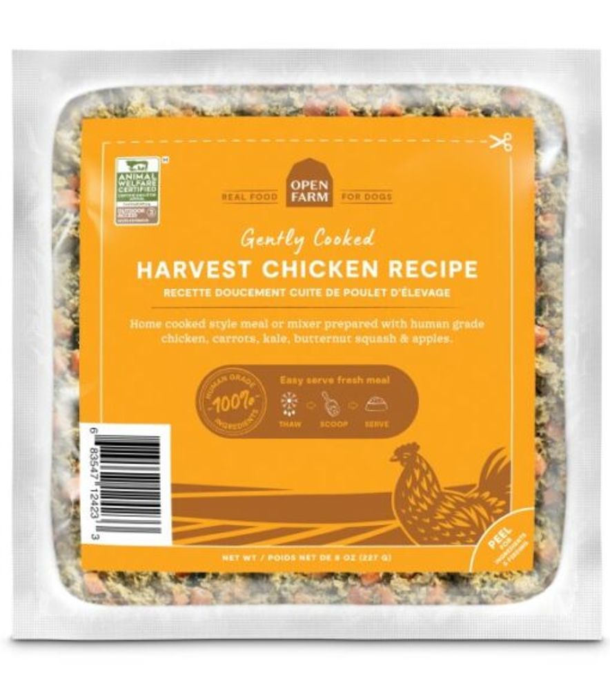 Open Farm, Gently Cooked Harvest Chicken Recipe Dog Food