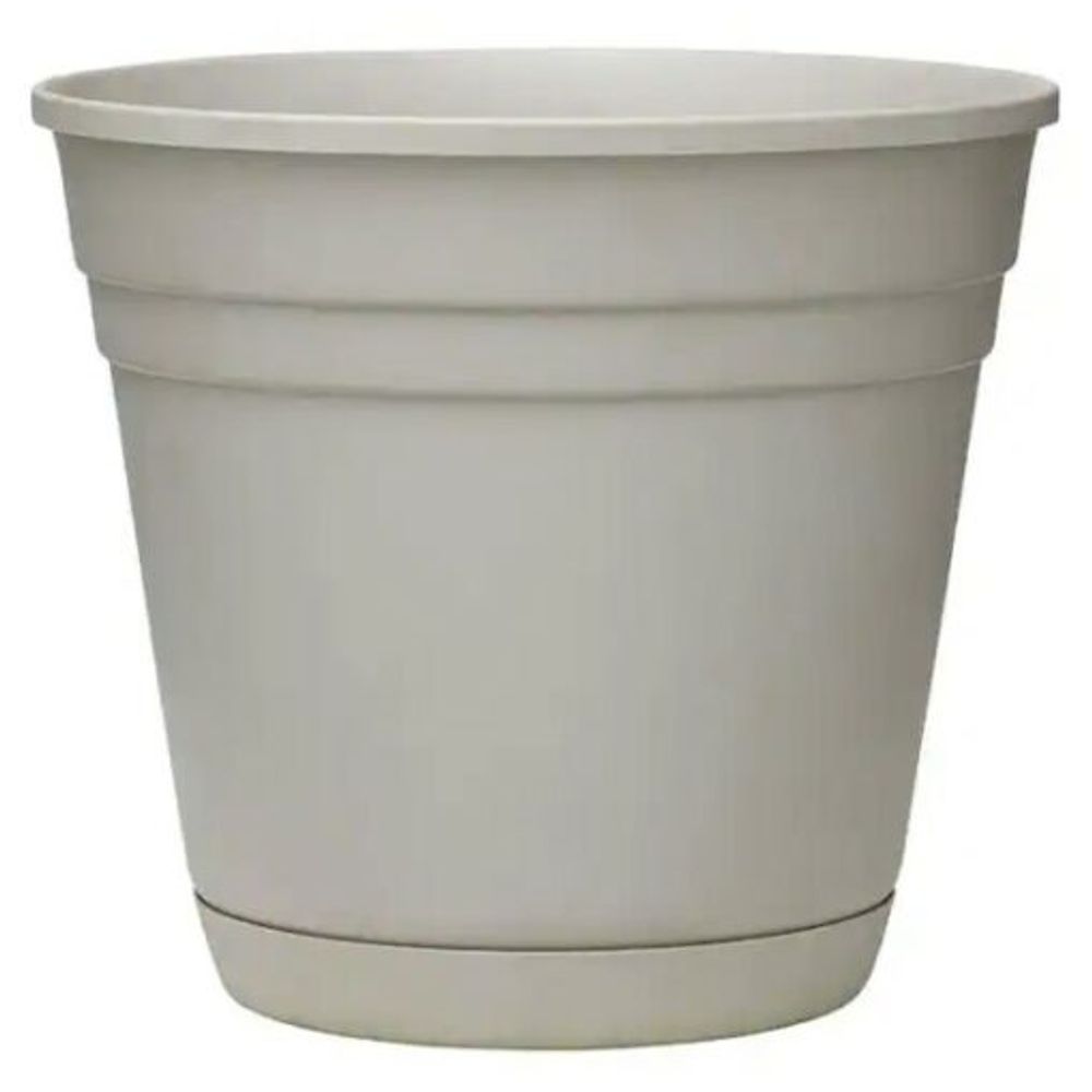 Southern Patio, 12" Riverland Planter with Saucer 