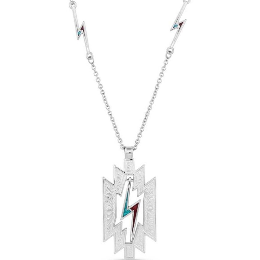 Montana Silversmiths, Thunder Cloud Necklace, NC5321