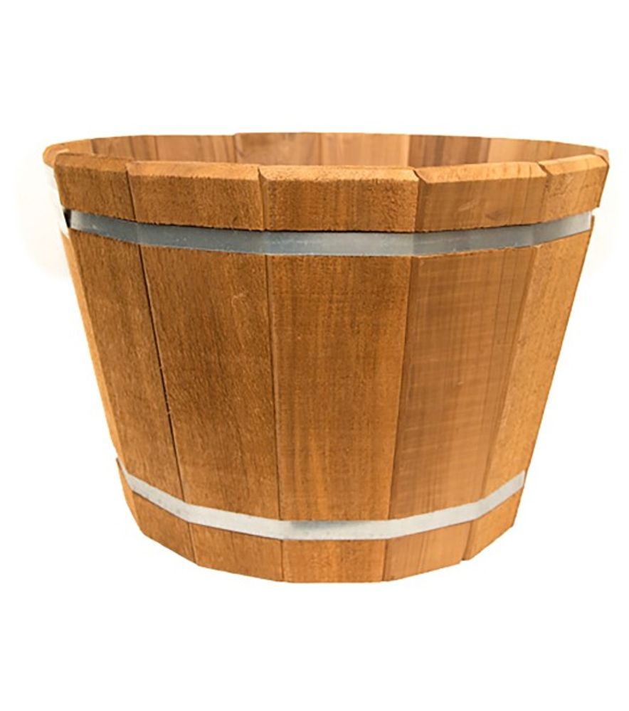 Real Wood Products, Large Cedar Tub Planter, G3010