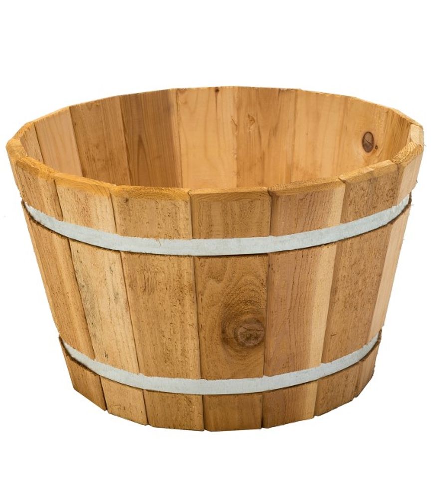 Real Wood Products, 20" Cedar Tub Planter, G3020