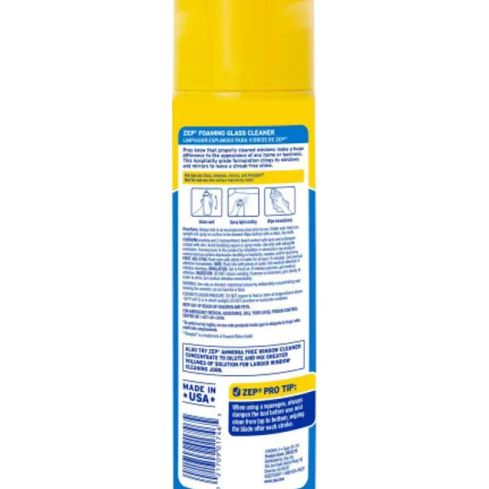 Zep, Foaming Glass Cleaner, 19 oz