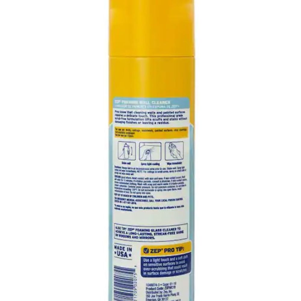 Zep, Foaming Wall Cleaner, 18 oz