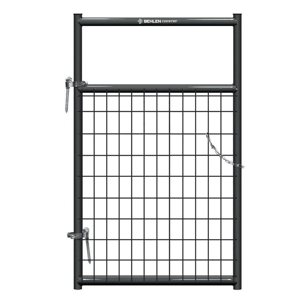 Behlen, 3' Gray Frontier Square Corner Gate