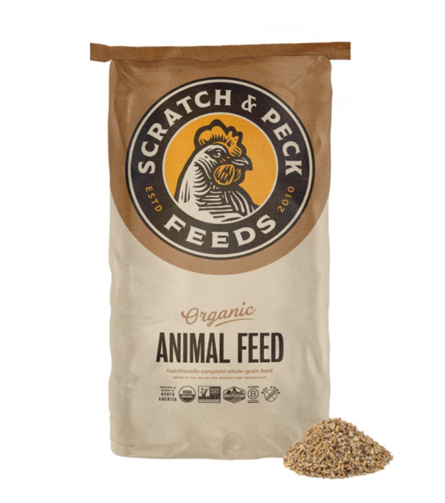 Scratch & Peck, Organic Mini Pig Young Mash, 25 lb
