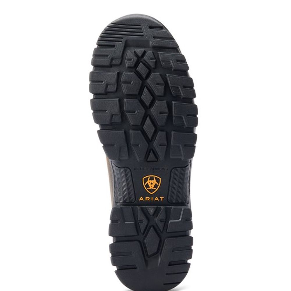 Ariat, Men's Brown Treadfast 8" Waterproof Work Boots