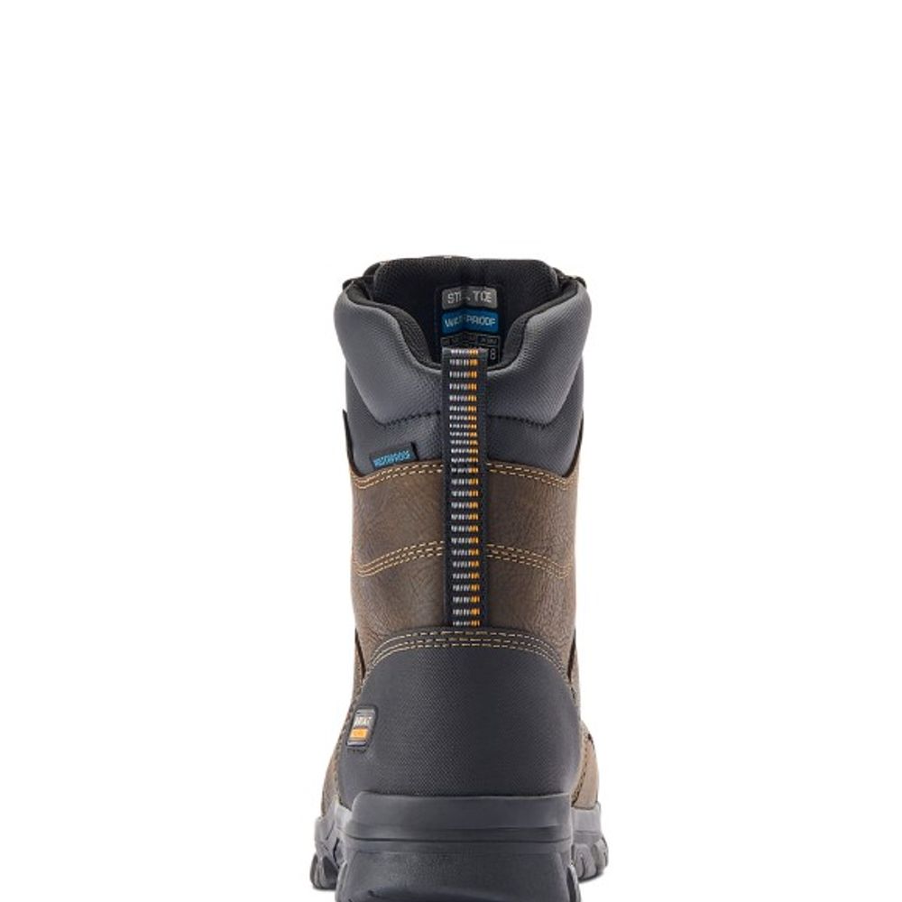 Ariat, Men's Treadfast 8" Waterproof Steel Toe Boot