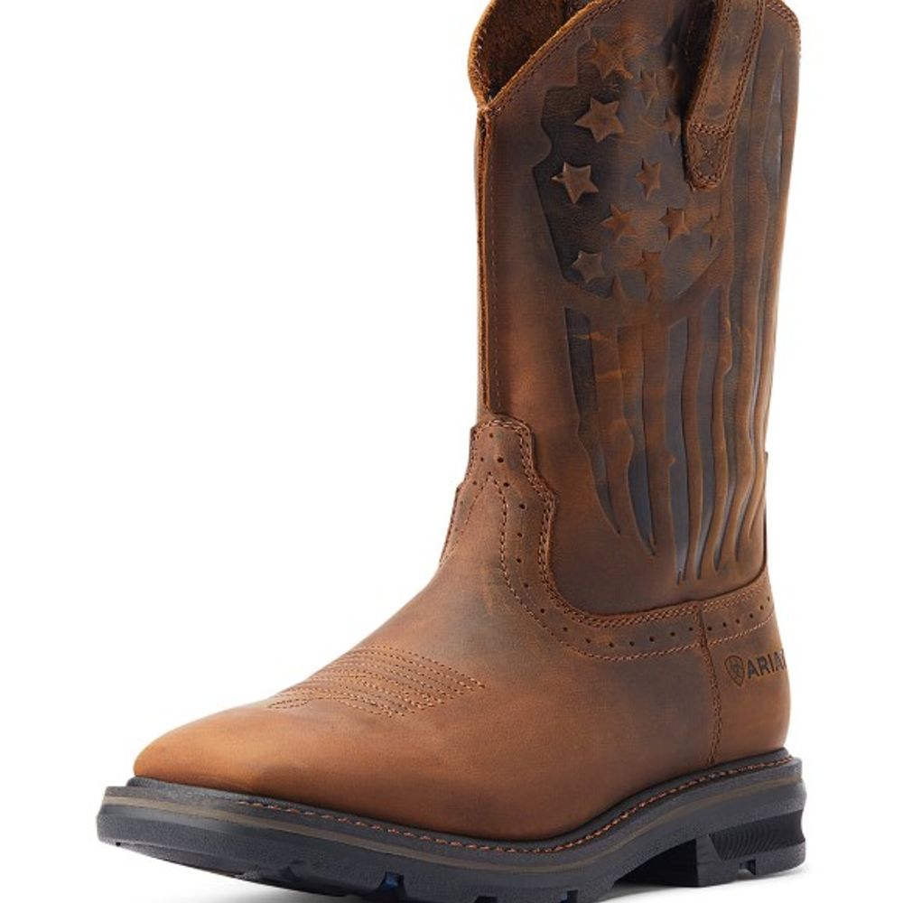 Ariat, Men's Sierra Shock Shield Patriot Work Boot, 10044505