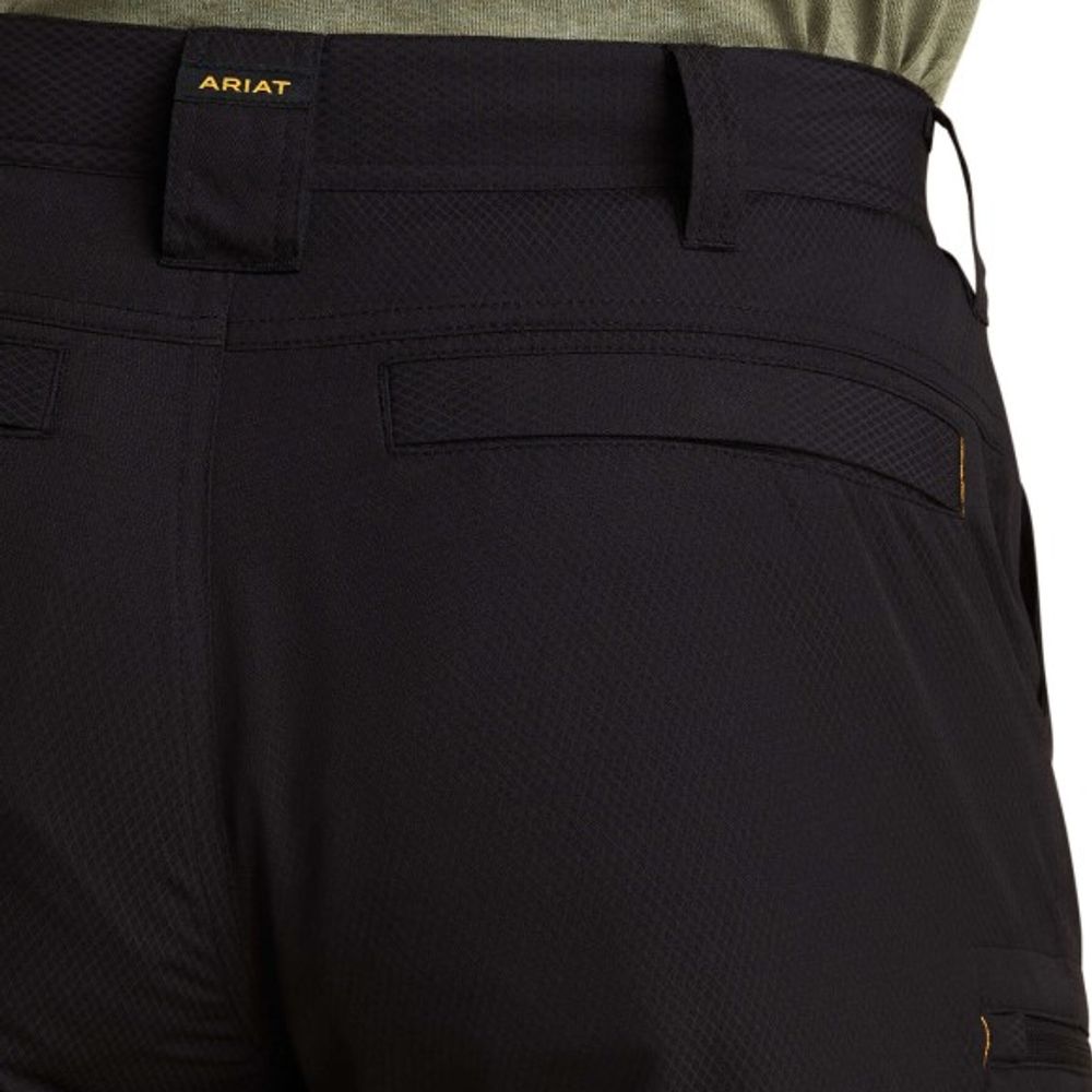 Ariat, Men's Black Rebar WorkFlow Ultralight Short, 10043164