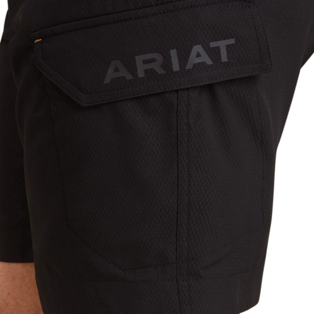 Ariat, Men's Black Rebar WorkFlow Ultralight Short, 10043164