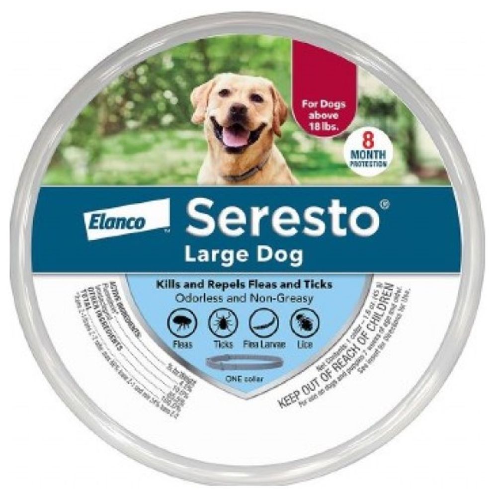 Seresto, 8 Month Flea & Tick Collar, Large Dog