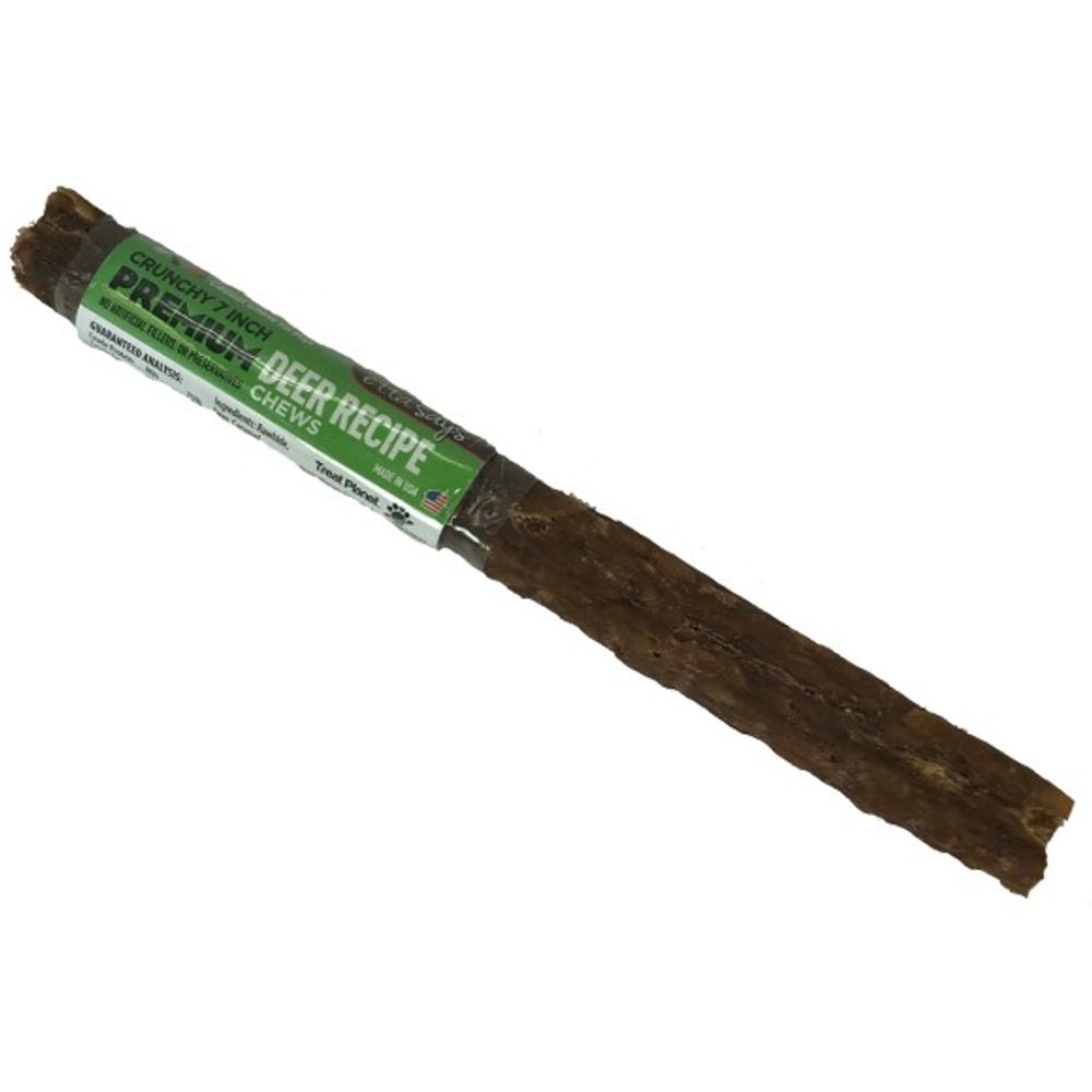 Etta Says!, 7" Premium Crunchy Deer Chew Dog Treat