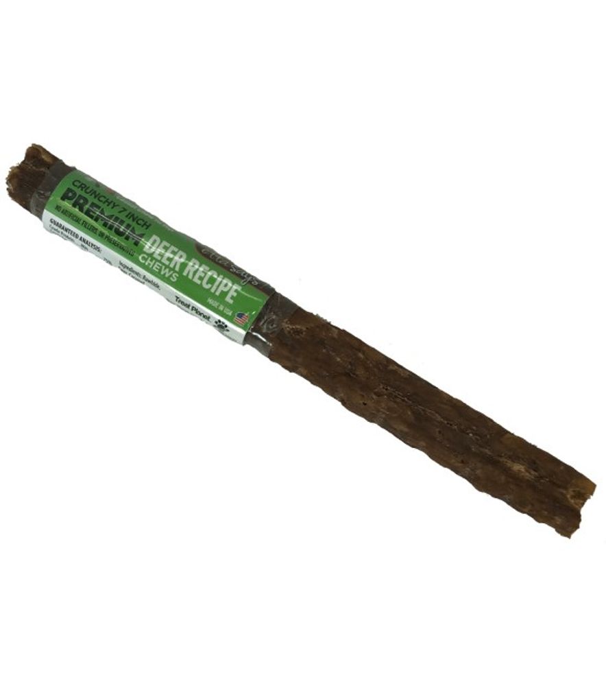 Etta Says!, 7" Premium Crunchy Deer Chew Dog Treat