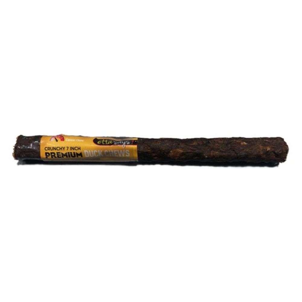 Etta Says!, 7" Premium Crunchy Duck Chew Dog Treat