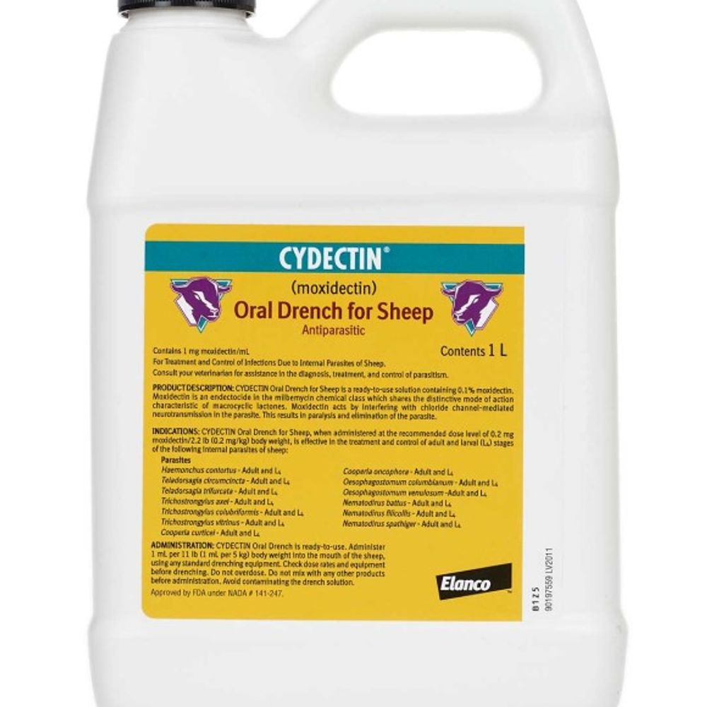 Cydectin, Oral Drench For Sheep, 1 L