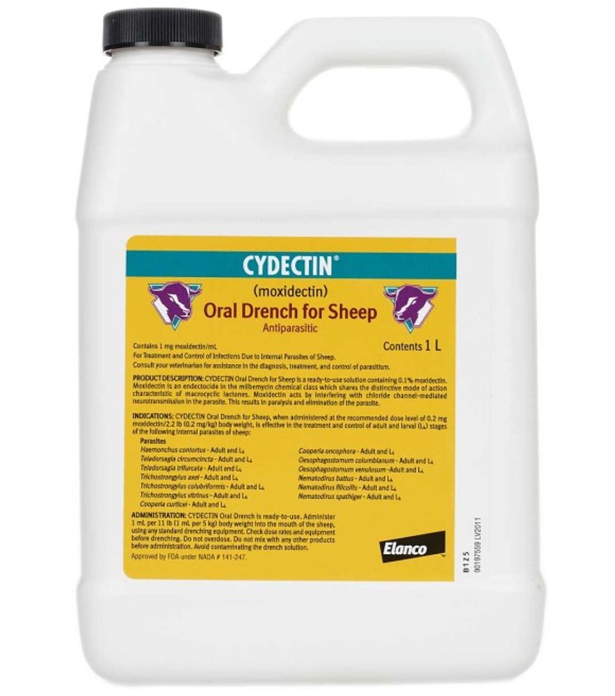 Cydectin, Oral Drench For Sheep, 1 L