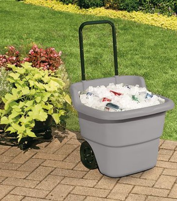 Suncast Lawn & Garden Cart - Thumbnail 2