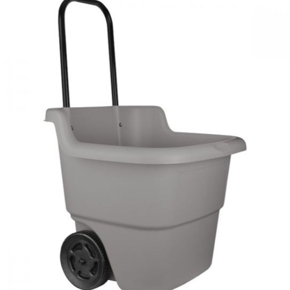 Suncast, Grey Poly Lawn & Garden Cart, LC1250L