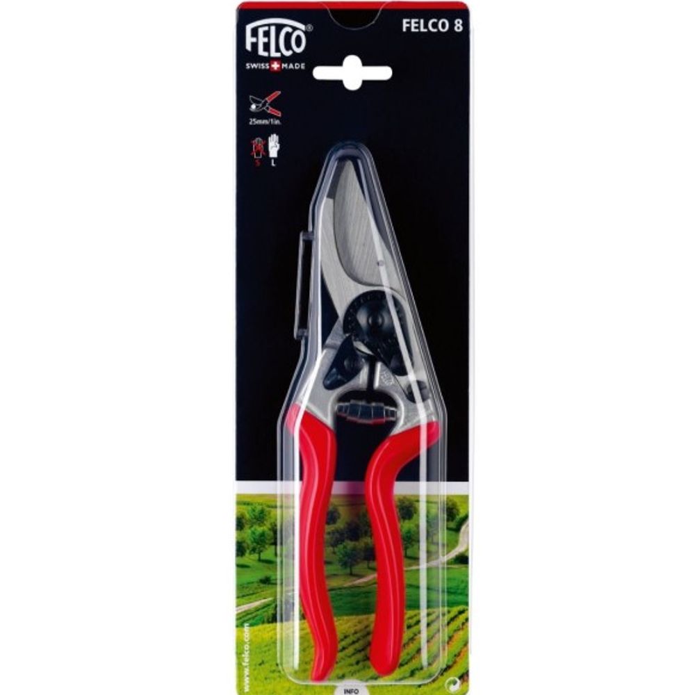 Felco, F8 Ergonomic Bypass Pruning Shear