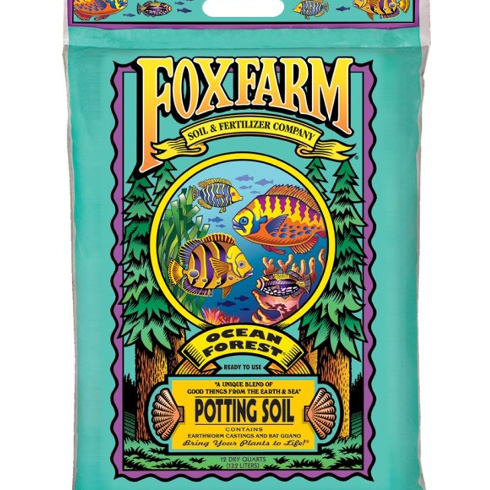 Foxfarm, Ocean Forest Potting Soil, 12 qt