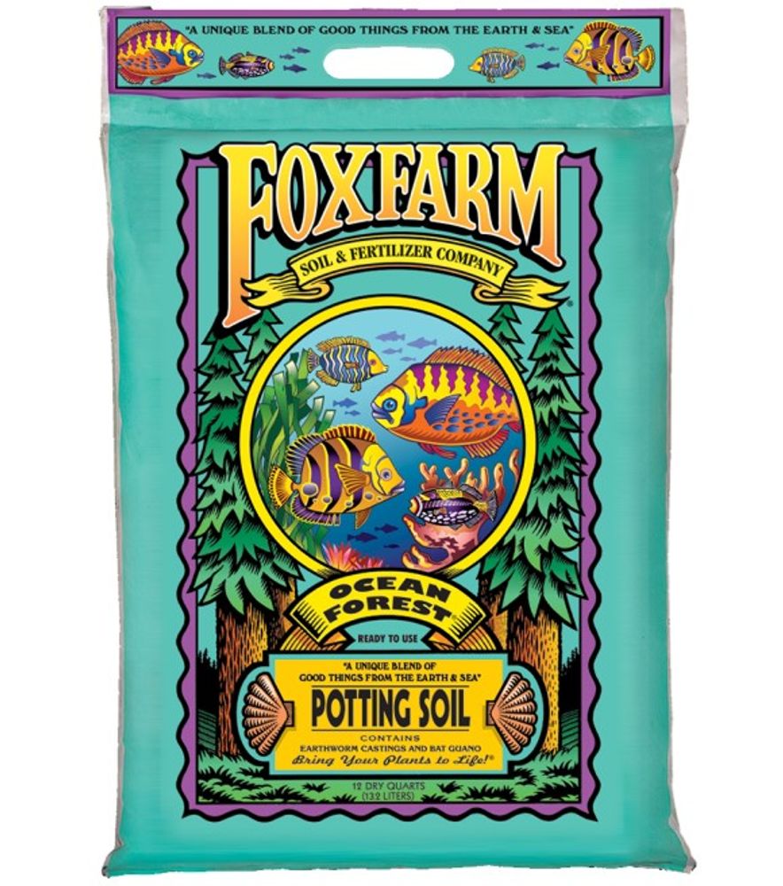 Foxfarm, Ocean Forest Potting Soil, 12 qt
