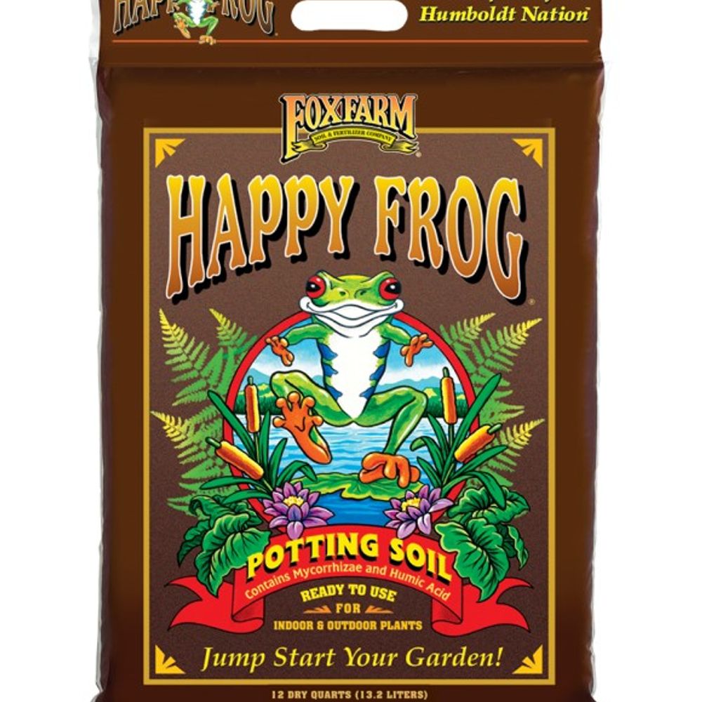 Foxfarm, Happy Frog Potting Soil, 12 qt