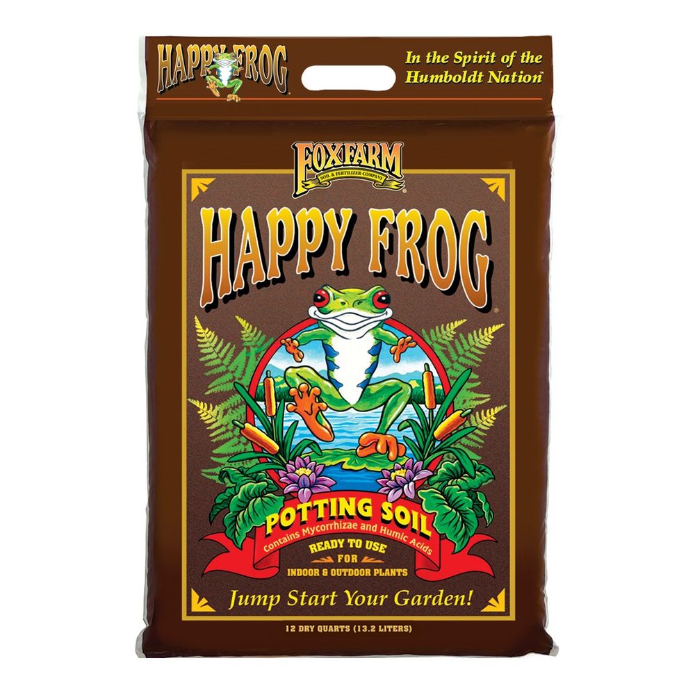 FoxFarm, Happy Frog Potting Soil, 12 qt